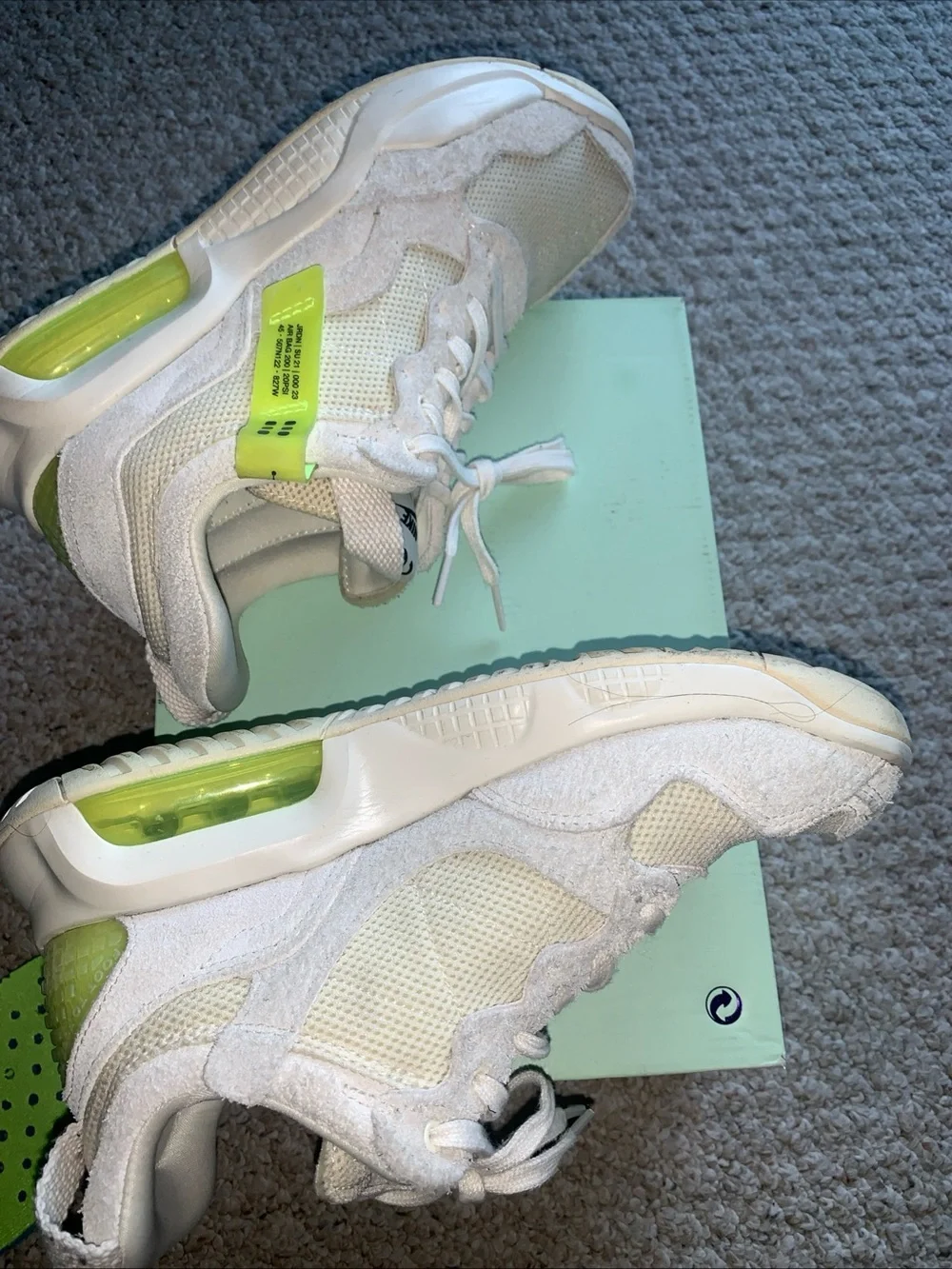 Nike Jordan Ma2 white volt casual suede sneakers basketball